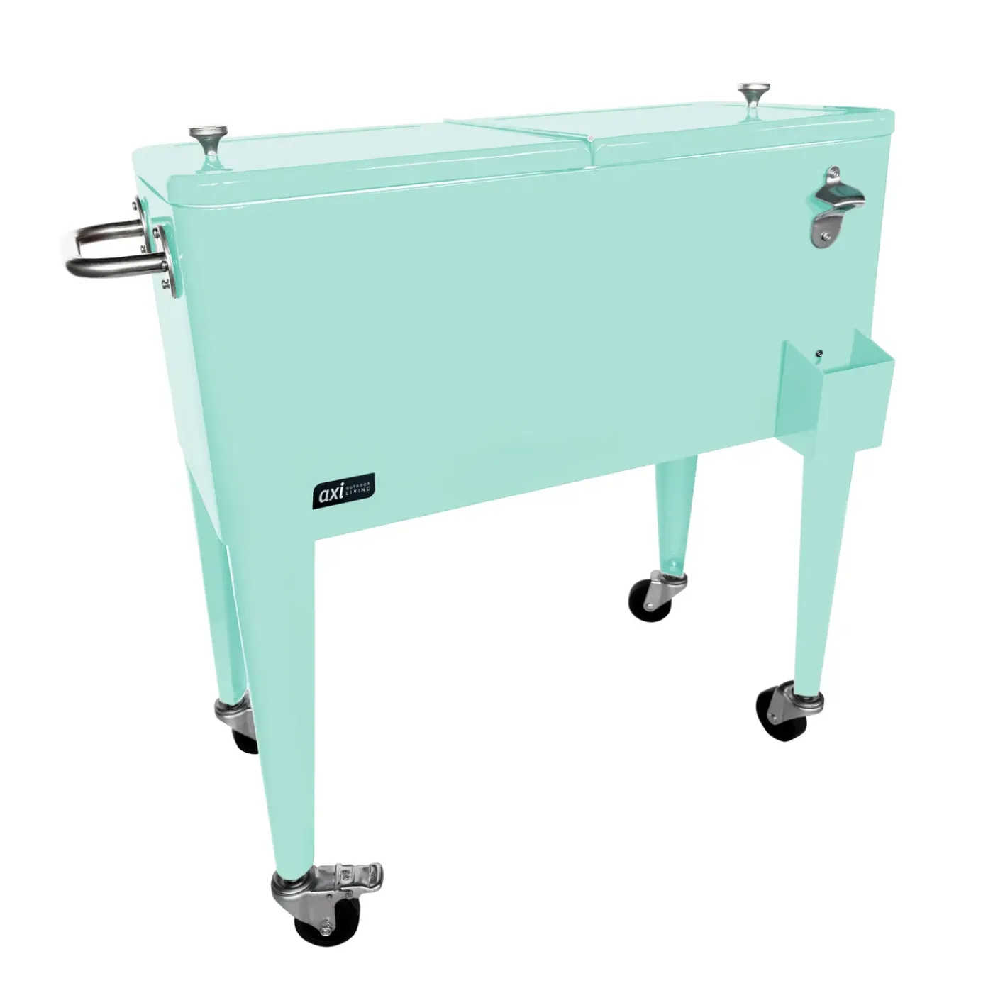 AXI Retro Cooler 92x43x89cm Metaal Mint