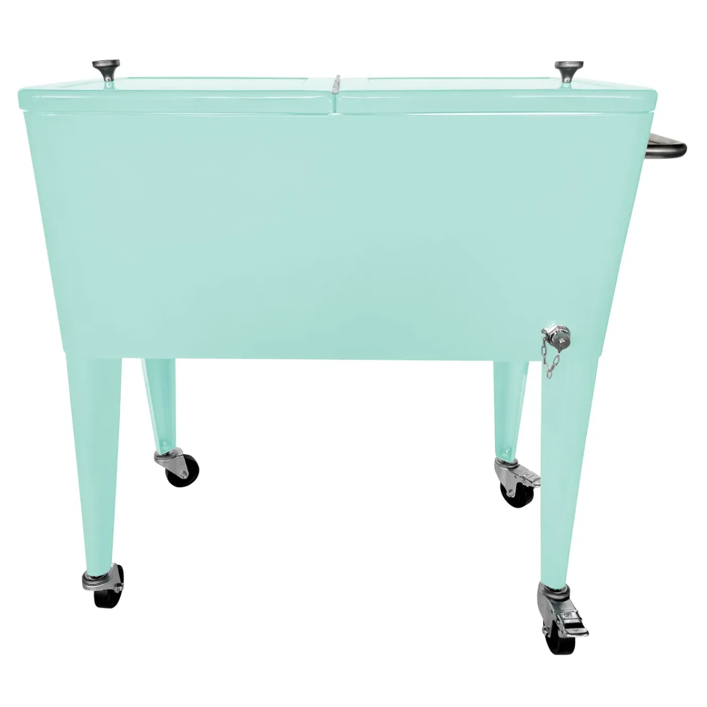 AXI Retro Cooler 92x43x89cm Metaal Mint