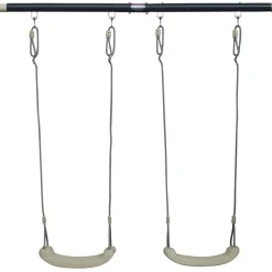 Axi Schommel Set 287x191x190 Cm Met Frame Van Metaal Grijs