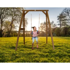Axi Schommel 160x181x207cm Vrijstaande Schommel Hout Bruin