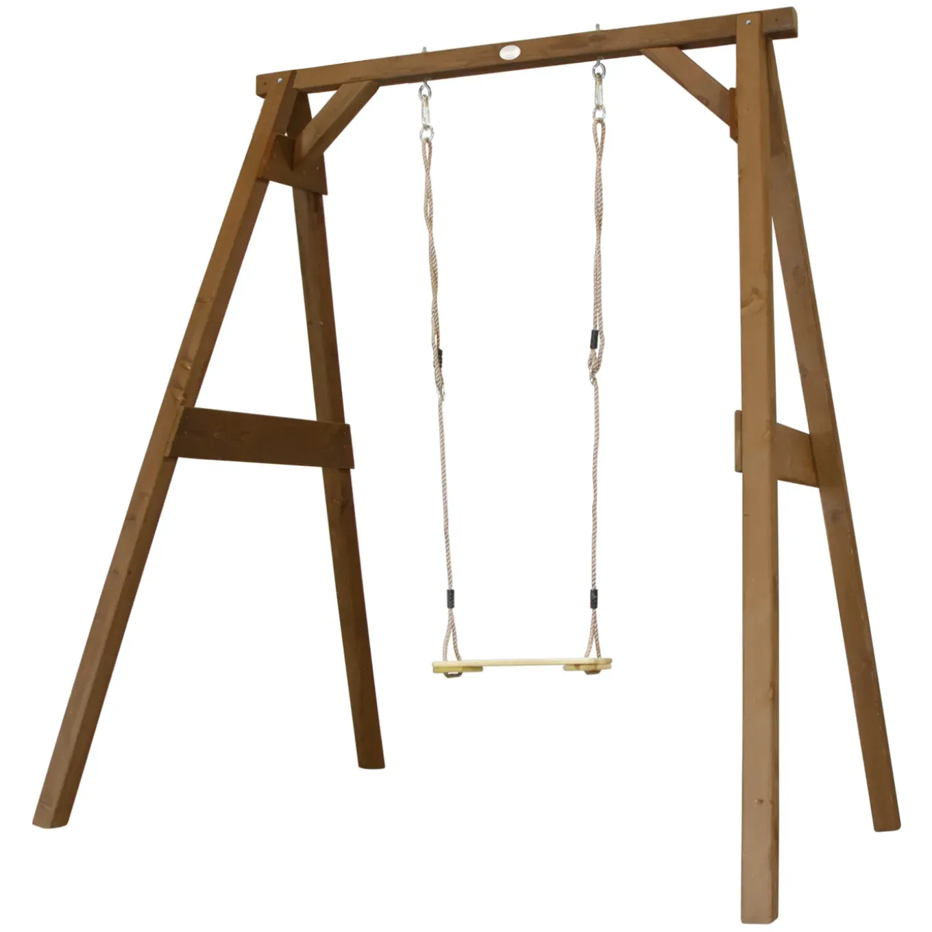 Axi Schommel 160x181x207cm Vrijstaande Schommel Hout Bruin