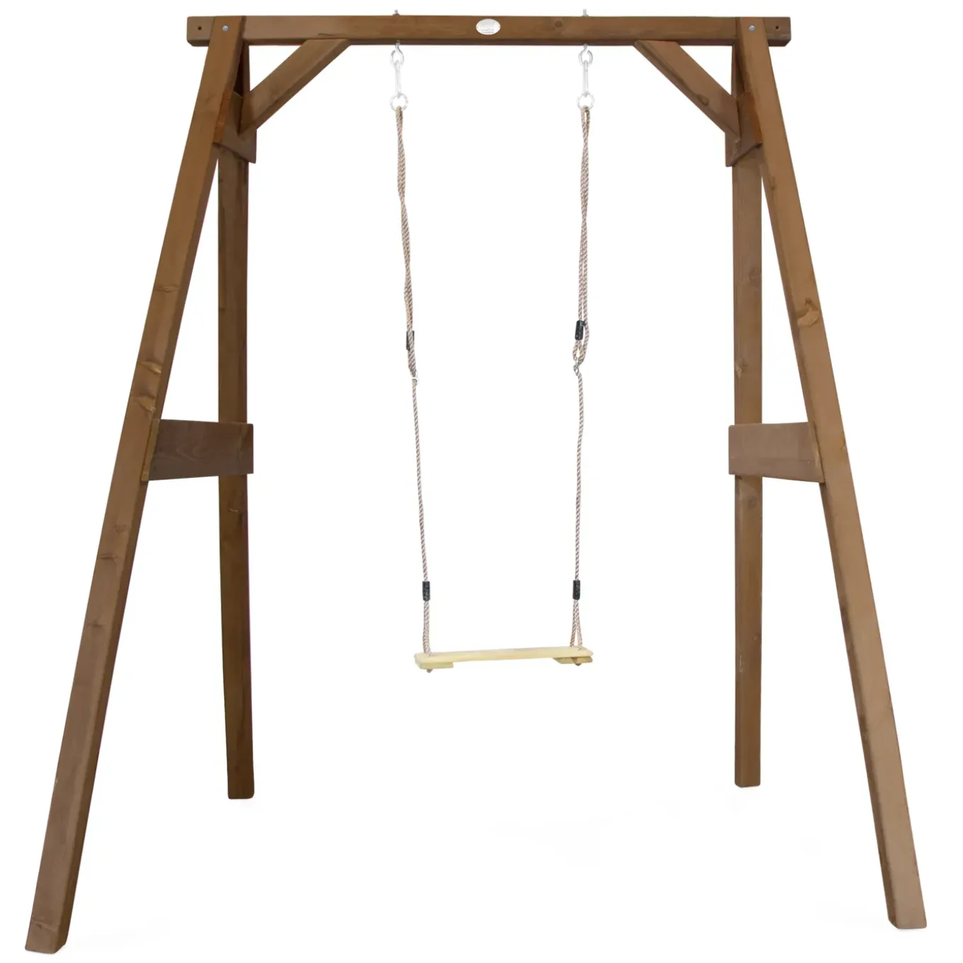 Axi Schommel 160x181x207cm Vrijstaande Schommel Hout Bruin