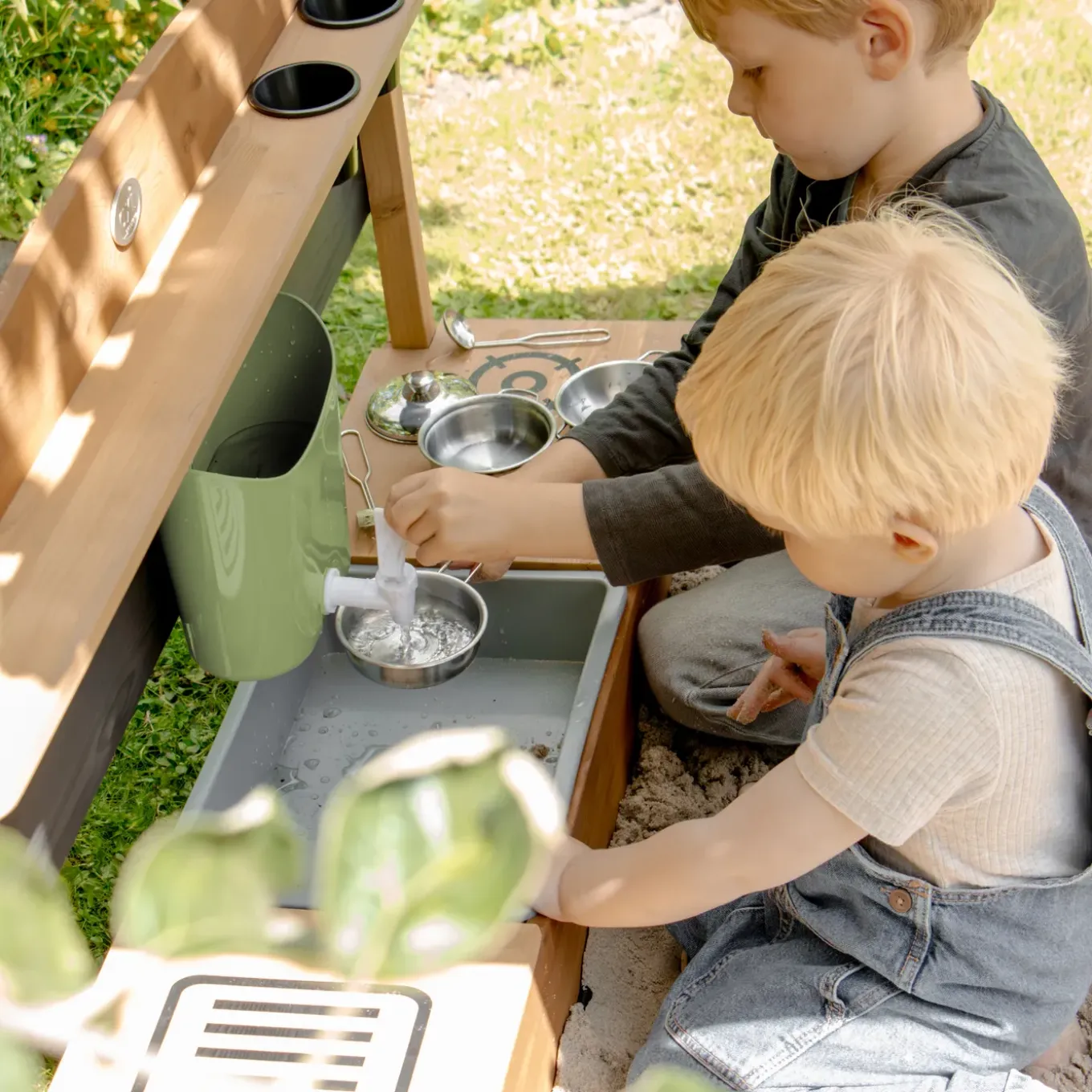 Axi Waterreservoir Met Kraan Voor Speelkeuken - Groen