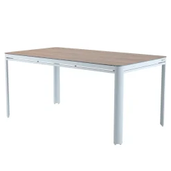 AXI Zora Tuinset Met 4 Stoelen In Wit & Hout Look