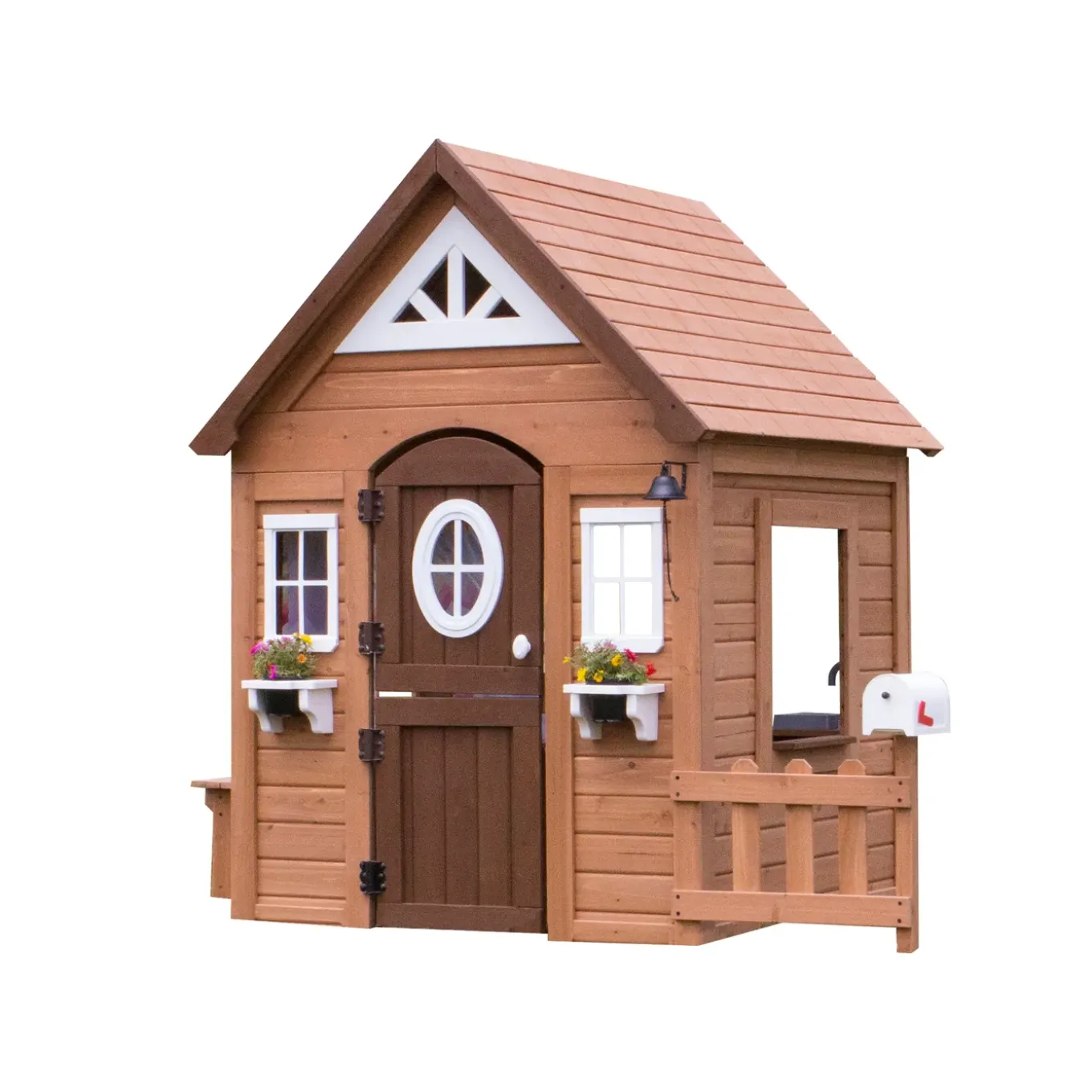 Backyard Discovery Aspen Speelhuis 130x200x170cm Hout Bruin