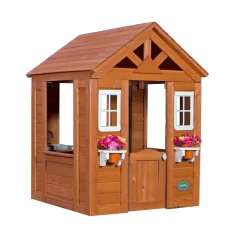 Backyard Discovery Timberlake Speelhuis 117x107x140 Hout Bruin