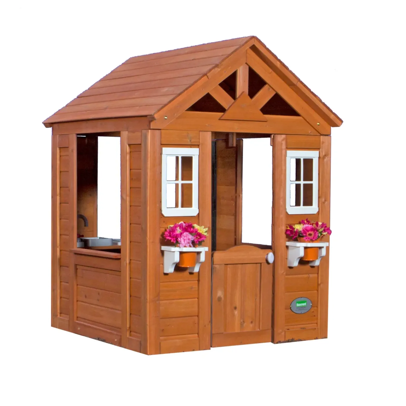 Backyard Discovery Timberlake Speelhuis 117x107x140 Hout Bruin