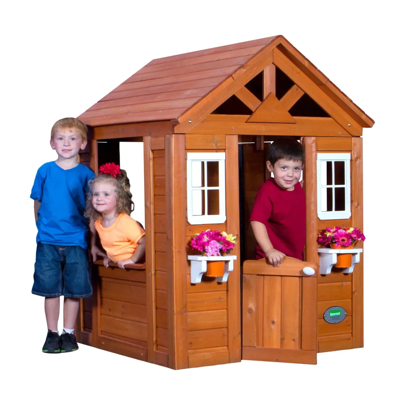 Backyard Discovery Timberlake Speelhuis 117x107x140 Hout Bruin