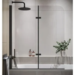 Badplaats Badwand Austin 120 X 140 Cm - Zwart - Nano Coating