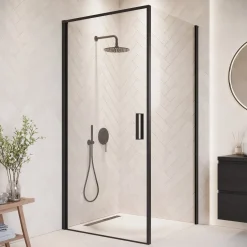Badplaats Douchecabine Alava 100 X 100 X 190 Cm - Zwart - Nano Coating