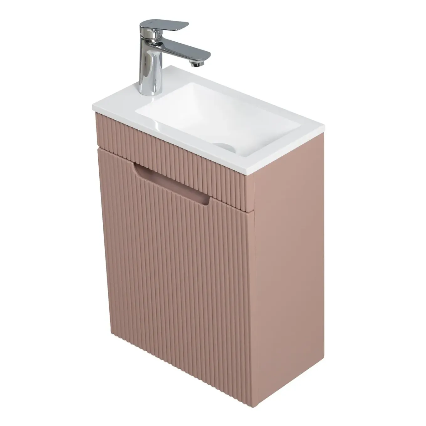 Badplaats Toiletmeubel Thermis 40cm - Mat Roze