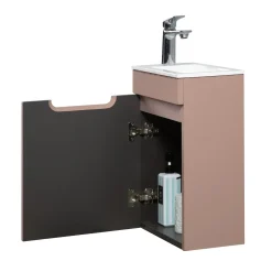 Badplaats Toiletmeubel Thermis 40cm - Mat Roze