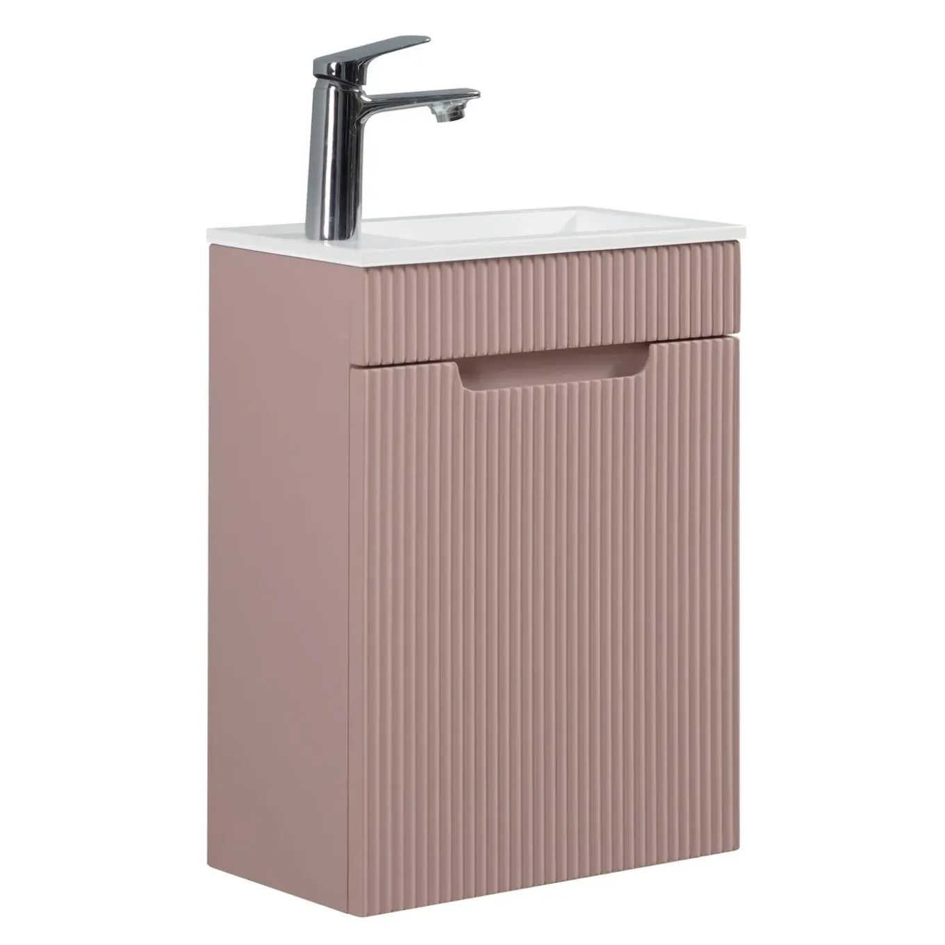 Badplaats Toiletmeubel Thermis 40cm - Mat Roze