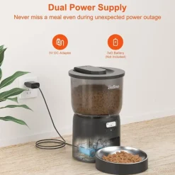 Balimo Automatische Voedselverdeler 3l 6 Maaltijden/dag Programmeerbare Timer Z