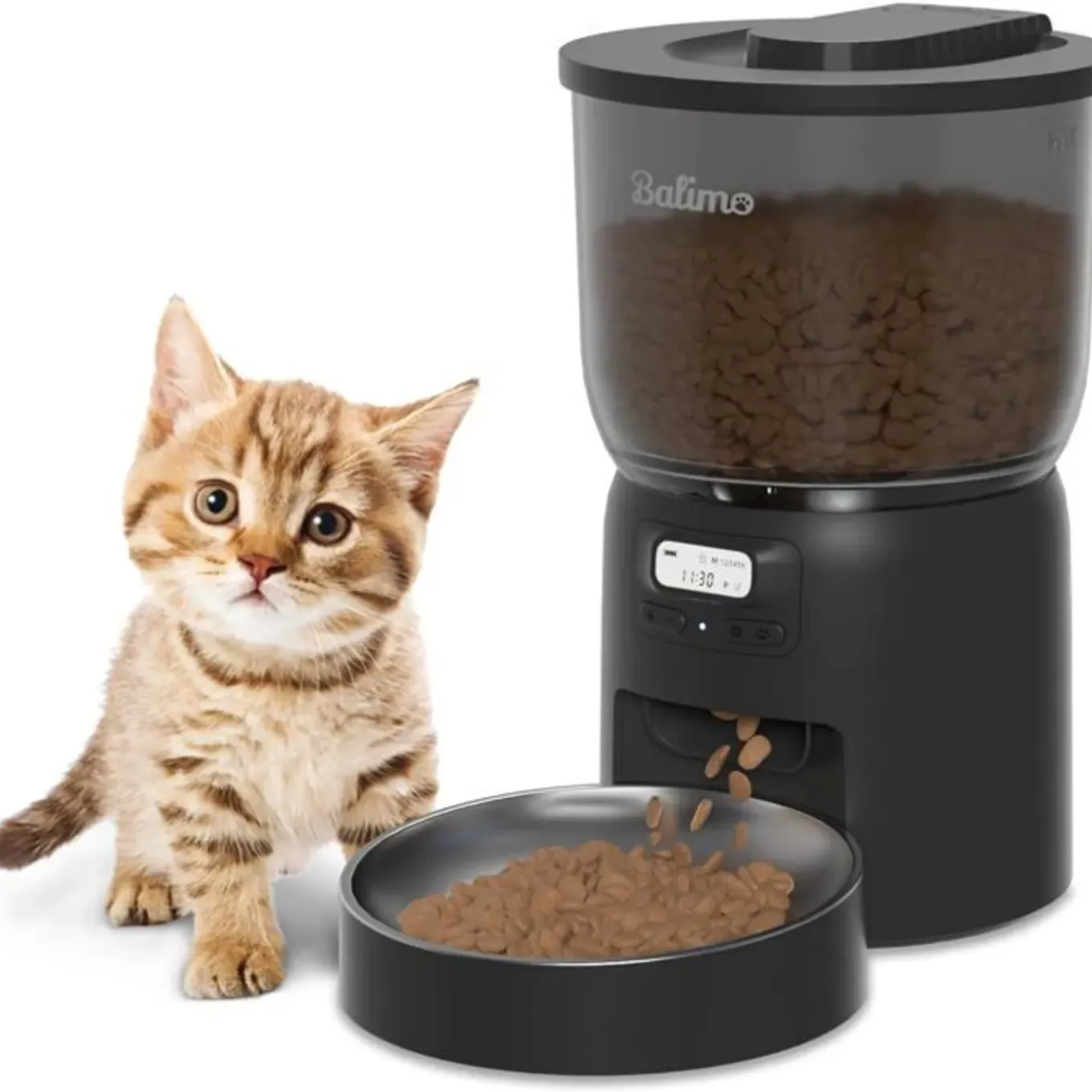 Balimo Automatische Voedselverdeler 3l 6 Maaltijden/dag Programmeerbare Timer Z