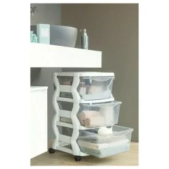 Bama Italia Opberg Trolley Met 3 Lades