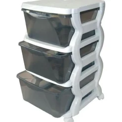Bama Italia Opberg Trolley Met 3 Lades
