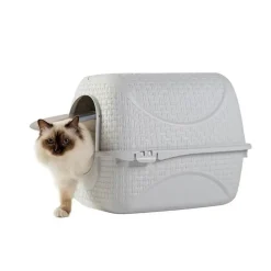 Bama Pet Kattenbak 41.8x50.5x39.6 Cm Wit