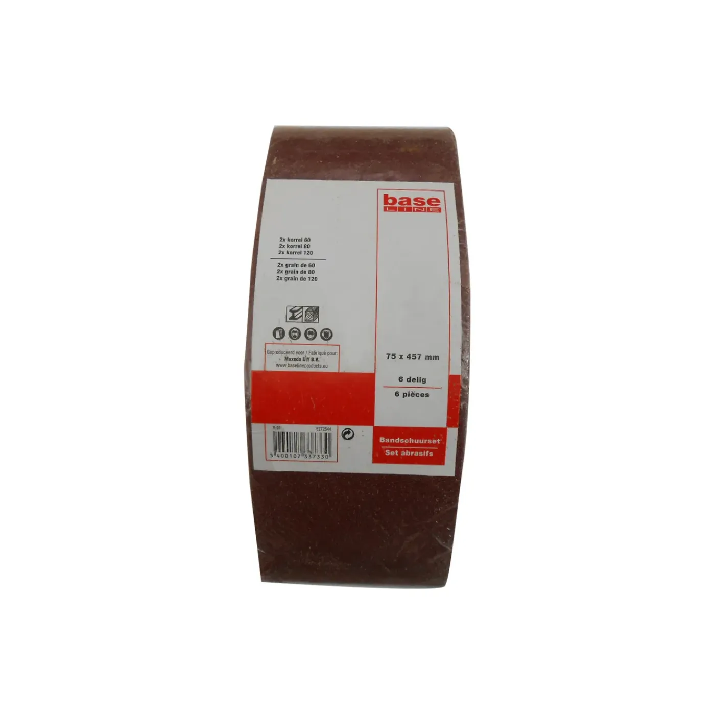 Baseline bandschuurpack 75x457mm 6stuks