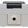 Baseline Dubbele Wandcontactdoos - Grijs - Opbouw - Spatwaterdicht