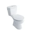 Baseline Duoblok toilet met randloze toiletpot - AO - wit