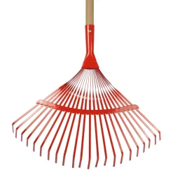 Baseline Gazonhark Plat - Verzinkt Staal - 47x34cm - 140cm Steel
