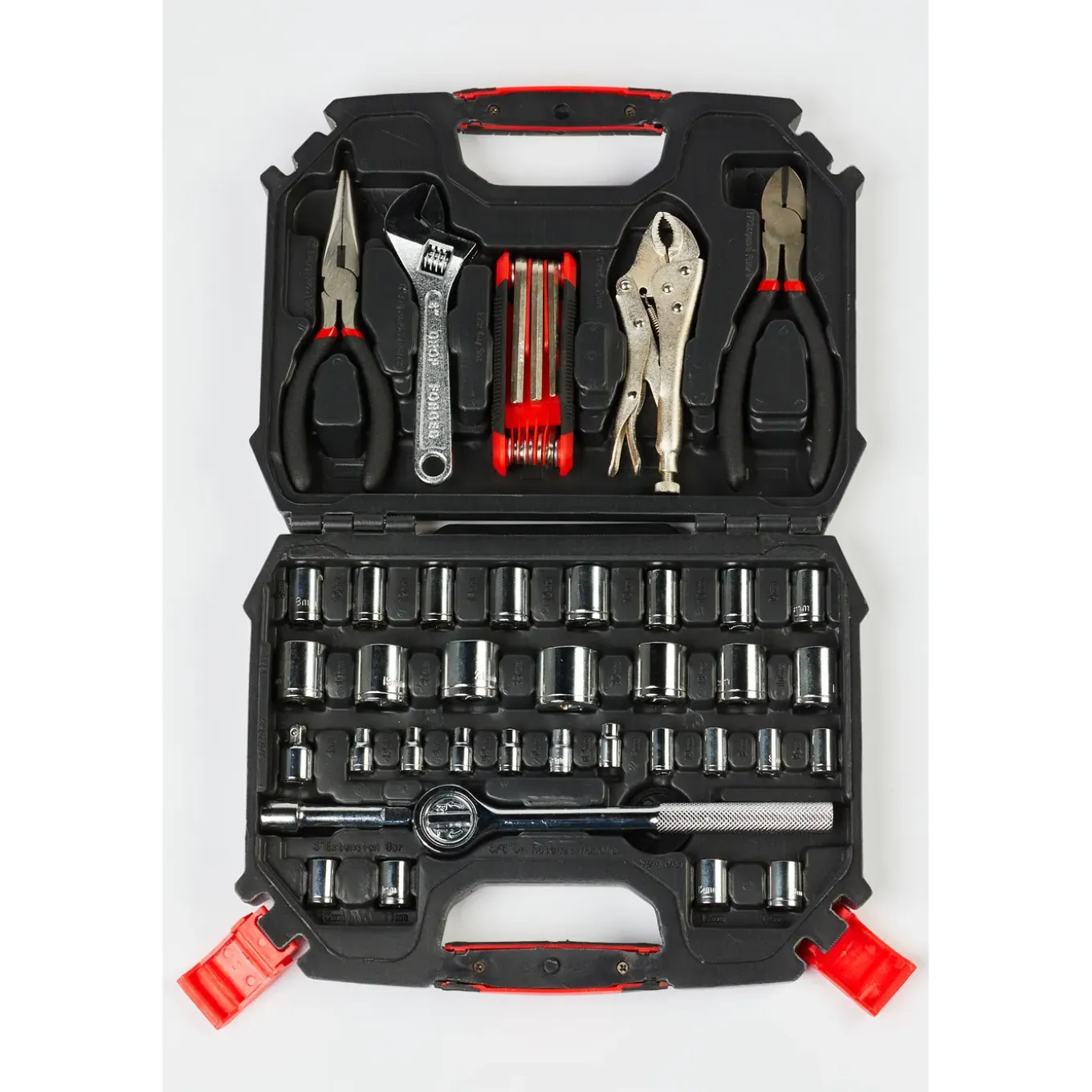 Baseline gereedschapset dopsleutels – 45 stuks