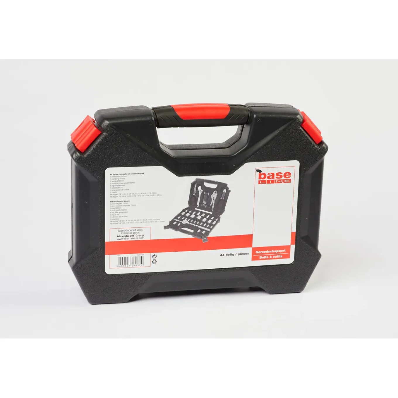 Baseline gereedschapset dopsleutels – 45 stuks