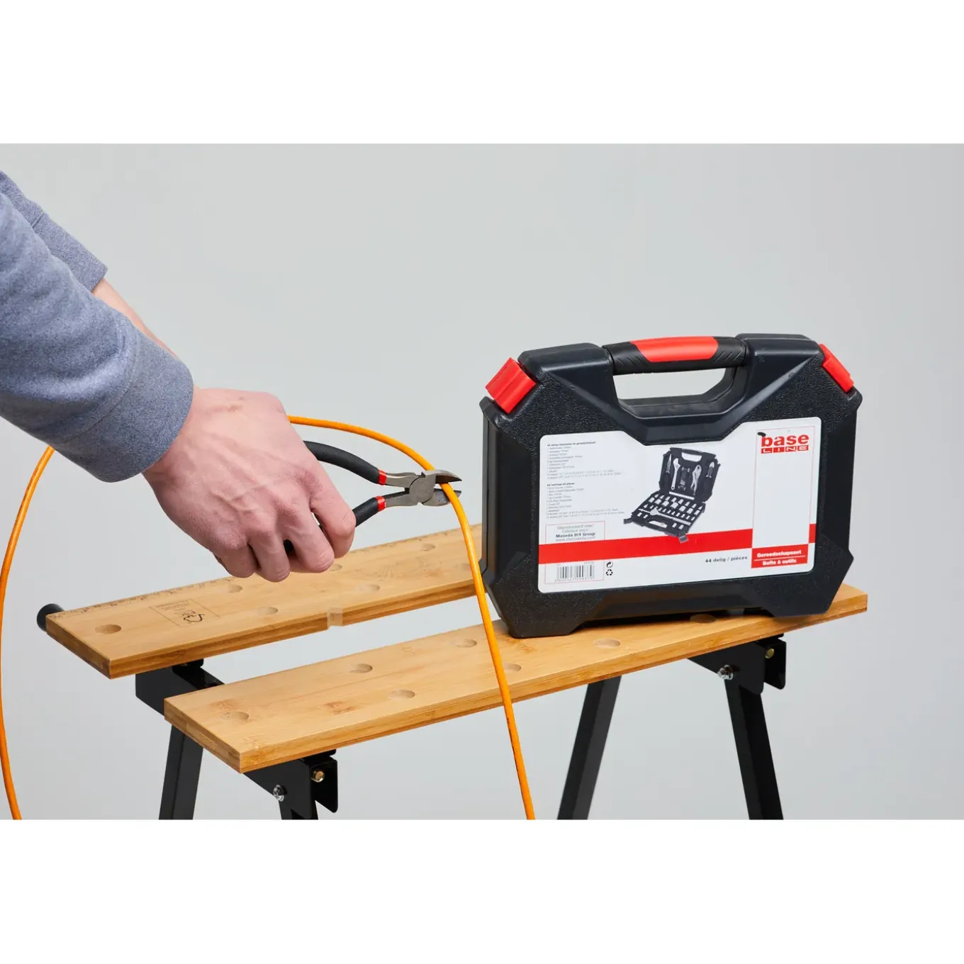 Baseline gereedschapset dopsleutels – 45 stuks