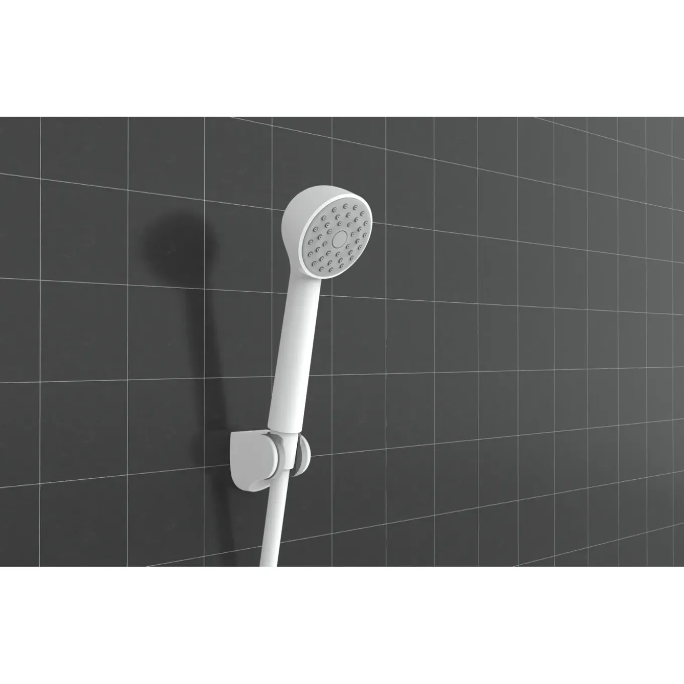 Baseline Handdouche - 71mm - 1 Straal - Wit