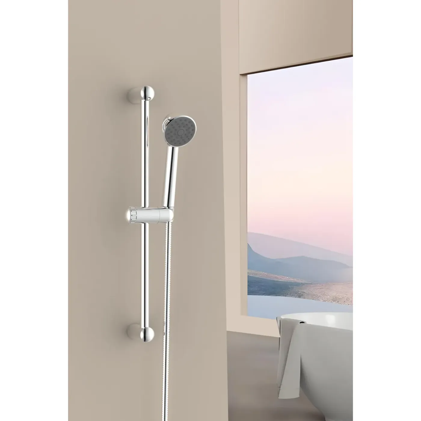 Baseline Handdouche - 71mm - 1 Straal - Chroom