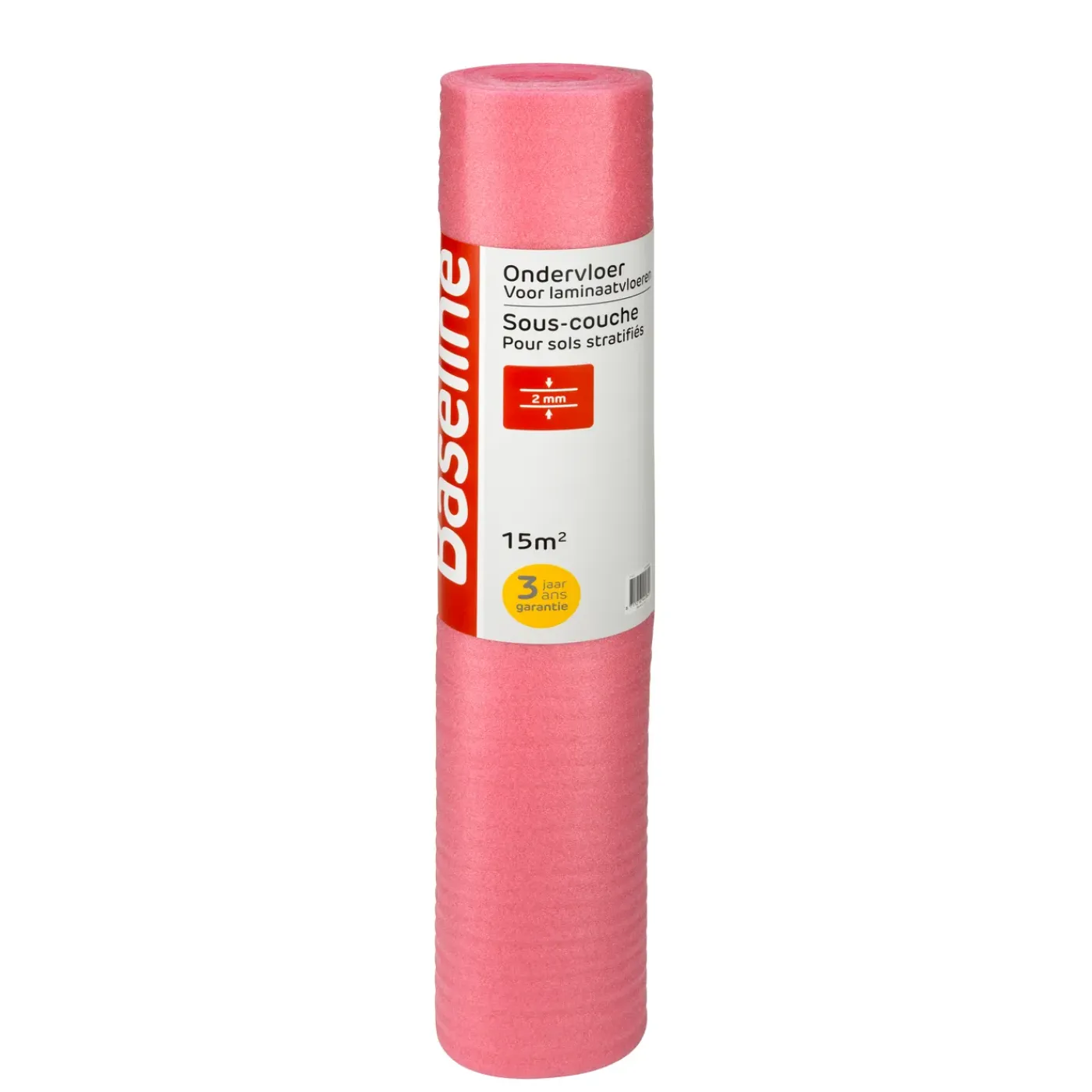 Baseline Laminaat Ondervloer Red - 2mm - 15m²