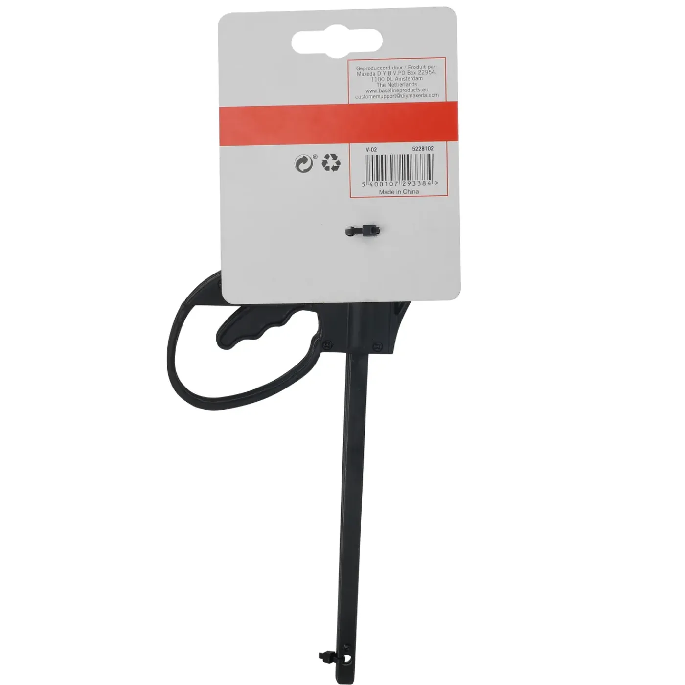 Baseline lijmklemmenset 100mm – 2 stuks