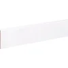 Baseline Muurplint Budget Cubic - Wit - MDF - Folie - 240cm - 14x80mm