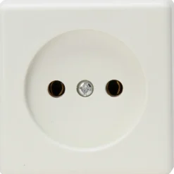 Baseline opbouwstopcontact ongeaard 1-polig wit IP20