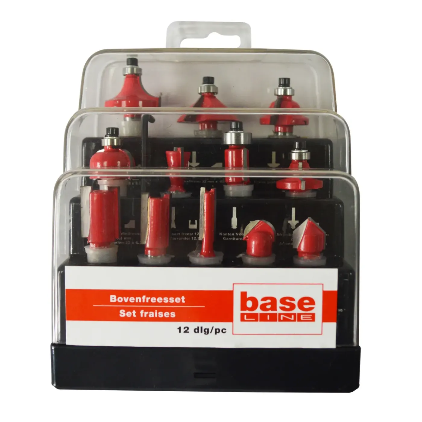 Baseline set van bovenfrezen - 12 stuks