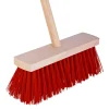 Baseline Straatbezem - Rood - Nylon - 28cm - Steel 120cm