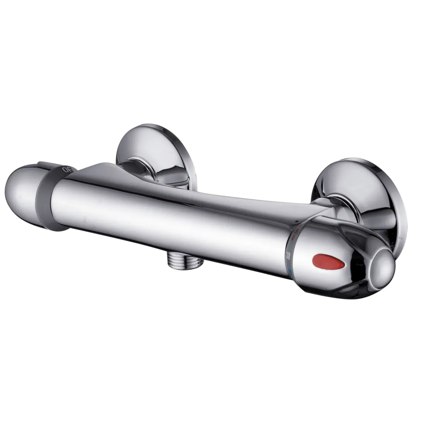 Baseline Thermostatische Douchekraan Oval - Chroom - 15 cm