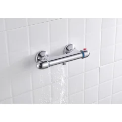 Baseline Thermostatische Douchekraan Oval - Chroom - 15 cm