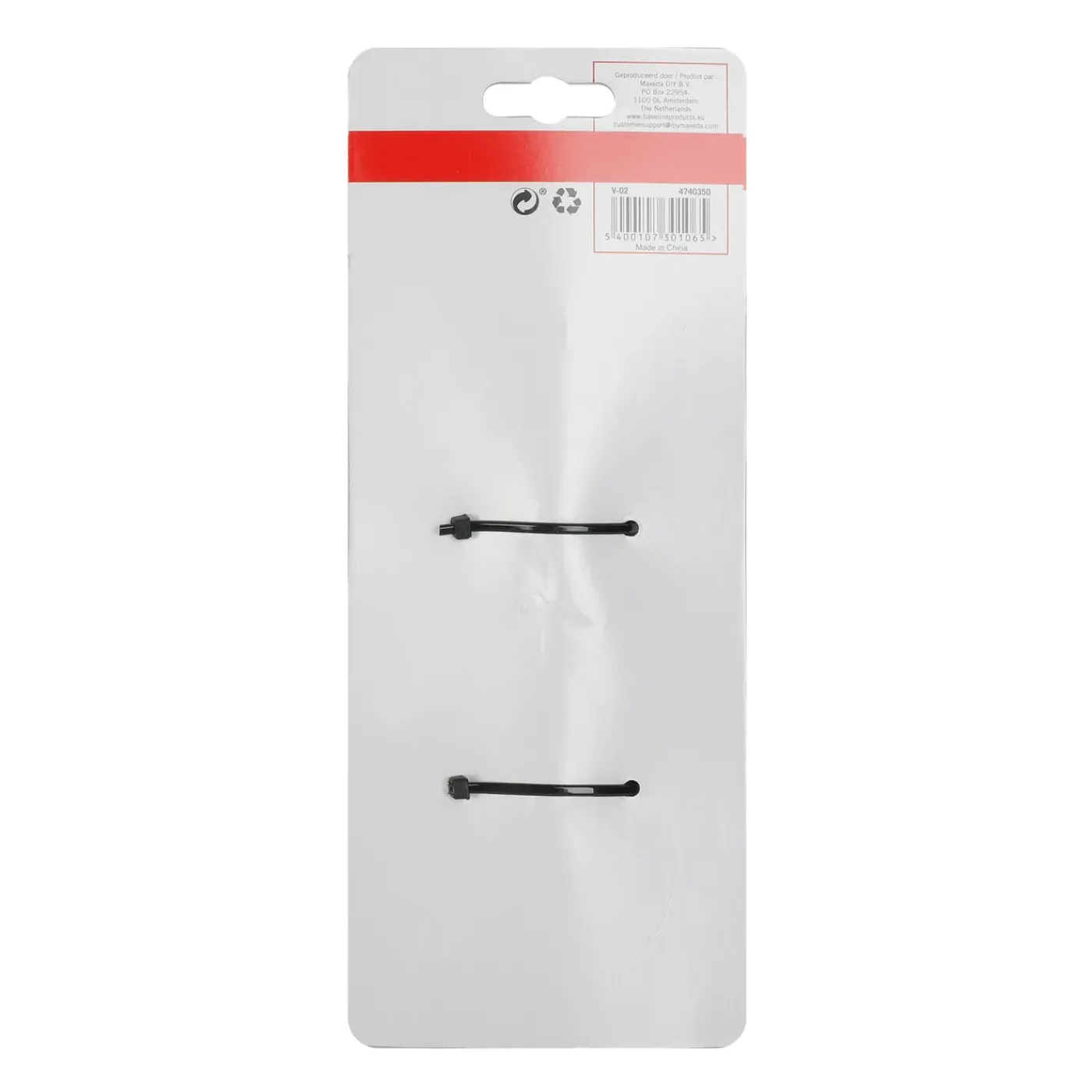 Baseline veerklemmenset 100mm – 4 stuks