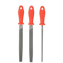 Baseline vijlenset metaal 200mm – 3 stuks