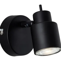 Baseline Wandlamp Verona - Zwart - GU10