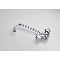 Baseline Wastafelmengkraan - Hoge uitloop - Draaibaar - Chroom - 25,0cm