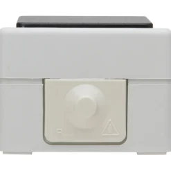 Baseline Wisselschakelaar - Grijs - Opbouw - Spatwaterdicht