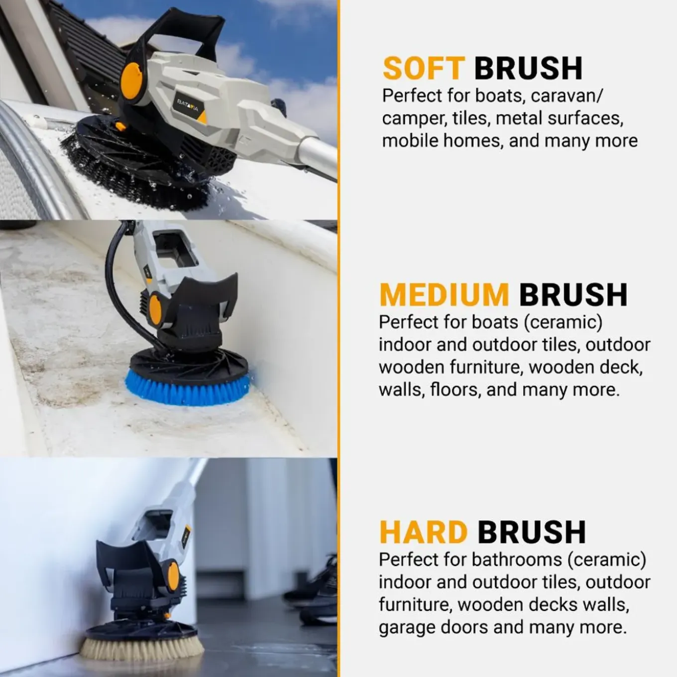 Batavia Accu 18v Twin Brush Reinigingsborstel - Excl. Accu En Oplader - Maxxpack
