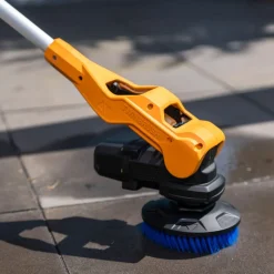 Batavia Accu 12v Twin Brush Telescopische Reinigingsborstel - Excl. Accu En Oplader - Fixxpack 2.0
