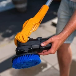 Batavia Accu 12v Twin Brush Telescopische Reinigingsborstel - Excl. Accu En Oplader - Fixxpack 2.0