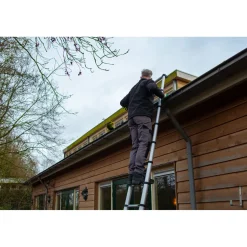 Batavia Telescoopladder - 13 treden - Kunststof - max. 150kg belasting