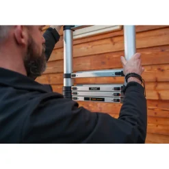 Batavia Telescoopladder - 13 treden - Kunststof - max. 150kg belasting