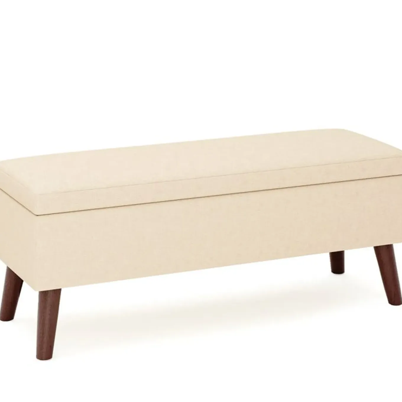 Bealife - Opbergbank Met Bekleding - Ar588 - Beige - 110 X 39 X 45 Cm